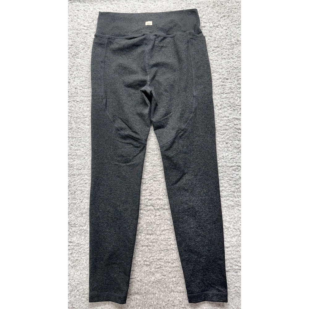 Vuori Leggings Womens Small Gray Heathered Soft Clean Elevation High Rise Crop - Picture 2 of 10